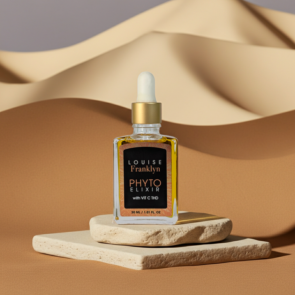 PHYTO ELIXIR: Aceite Botánico Natural para un Brillo Radiante con CoQ10, Vit C THD y E